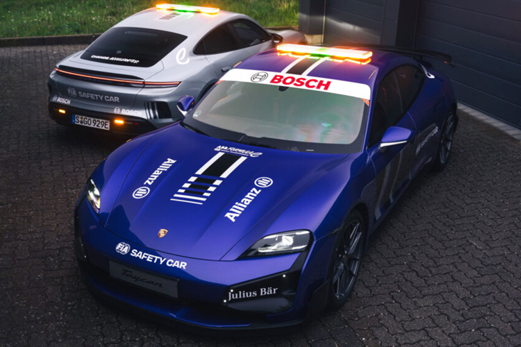 Trước đây, mẫu xe điện Porsche Taycan Turbo S cũng đã từng được sử dụng trong giải đua này ở những năm trước.