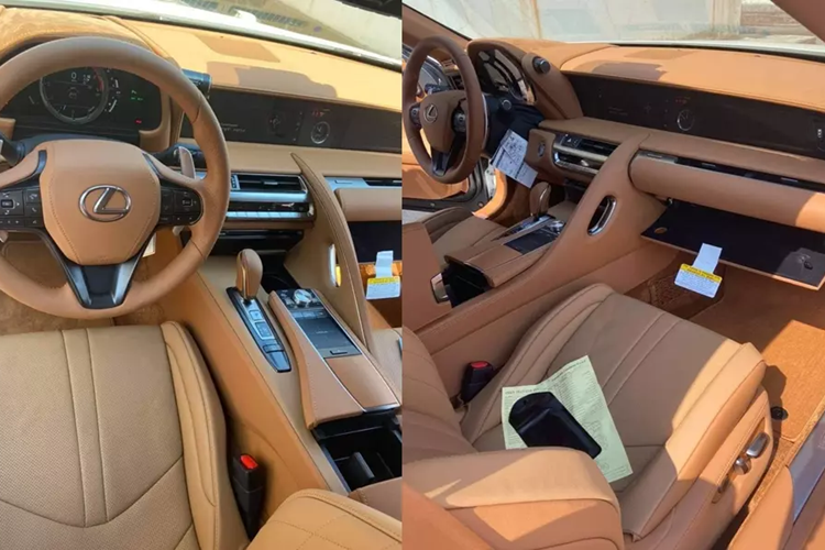 Biển số của chiếc xe Lexus LC 500 Convertible này cũng rất đẹp khi có cặp 17 chốt đầu và đuôi xe, ngoài ra, 3 con số 179 cũng mang ý nghĩa nhất (1) thần tài lớn (79). Lexus LC 500 Convertible này có ngoại thất sơn màu trắng và mui mềm của xe có màu da bò, rất tông xuyệt tông với nội thất và càng tô điểm thêm vẻ đẹp của ngoại hình xe.