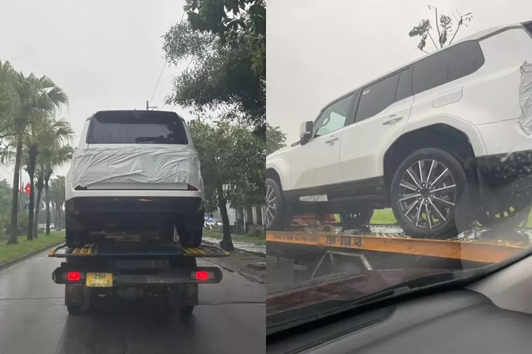 Điểm nhấn của Lexus GX 2024 nằm ở lưới tản nhiệt hình con suốt, đèn pha LED mỏng, dải đèn LED định vị ban ngày hình chữ "L" đặc trưng, cản trước/sau khỏe khoắn, nắp ca-pô dập gân thể thao, kính lái thẳng đứng hơn trước, hốc bánh mở rộng, vành la-zăng với đường kính lên đến 22 inch và đèn hậu LED vắt ngang đuôi xe.