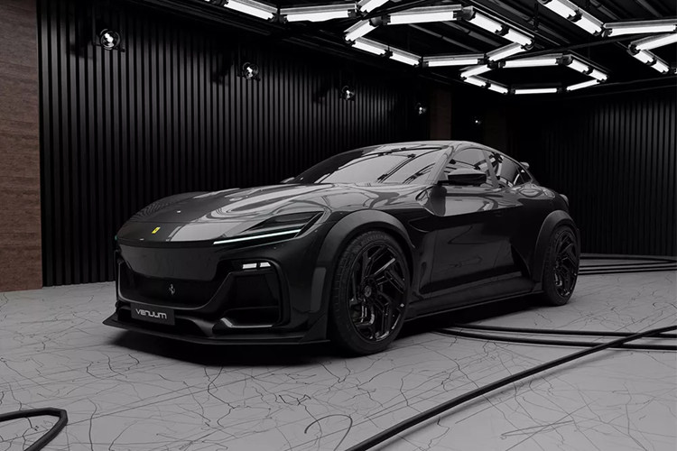 Bộ kit của Venuum bao gồm cản trước được thiết kế lại với các khe hút gió mở rộng, lưới tản nhiệt được thiết kế lại và bộ chia gió góc cạnh nhằm đem lại một diện mạo mới ấn tượng hơn cho chiếc siêu SUV đến từ Ý.