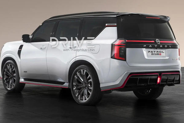Bộ lưới tản nhiệt và cản trước cũng đã được tinh chỉnh. Phiên bản Nismo được dự đoán sẽ có thiết kế thể thao hơn với bộ bodykit độc quyền. Nissan Patrol 2025 cũng sở hữu hệ thống công nghệ và trang bị hiện đại.