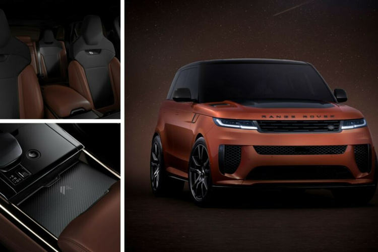 Bên trong nội thất, xe được trang bị ghế bọc da Caraway Windsor và các chi tiết trang trí bằng gỗ Birch màu nâu bạc tự nhiên. Phiên bản Theia Curation đi theo một hướng khác và xe có diện mạo ngoài thất màu xám Satin với các vảy kim loại lấy cảm hứng từ mặt trăng.