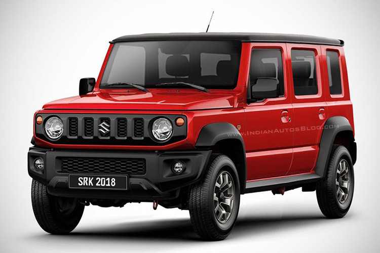 Trọng lượng của xe tăng 90 kg trong khi bán kính vòng quay tối thiểu thay đổi từ 9,8 m lên 11,4 m. Trong khi đó, thiết kế tổng thể của mẫu xe này không khác biệt so với phiên bản 3 cửa, trừ số lượng cửa. Xe cũng có lưới tản nhiệt với các nan nằm dọc, đèn pha hình tròn, cản trước ngắn, ốp cua lốp nổi bật, bộ vành hợp kim 15 inch và lốp dự phòng trên cửa cốp.