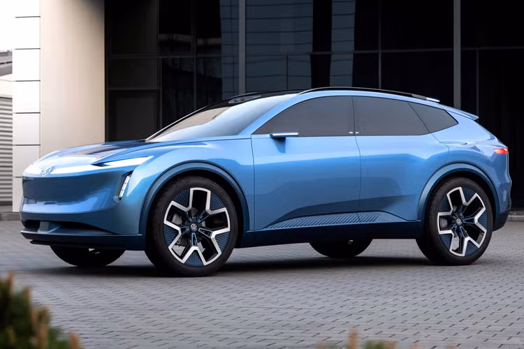 Nhìn bề ngoài, mẫu Volkswagen ID.Code Concept 2025 mới có hơi hướng thiết kế của một chiếc SUV với những đường nét mềm mại, nội thất gây ấn tượng với 4 ghế xoay sang trọng.