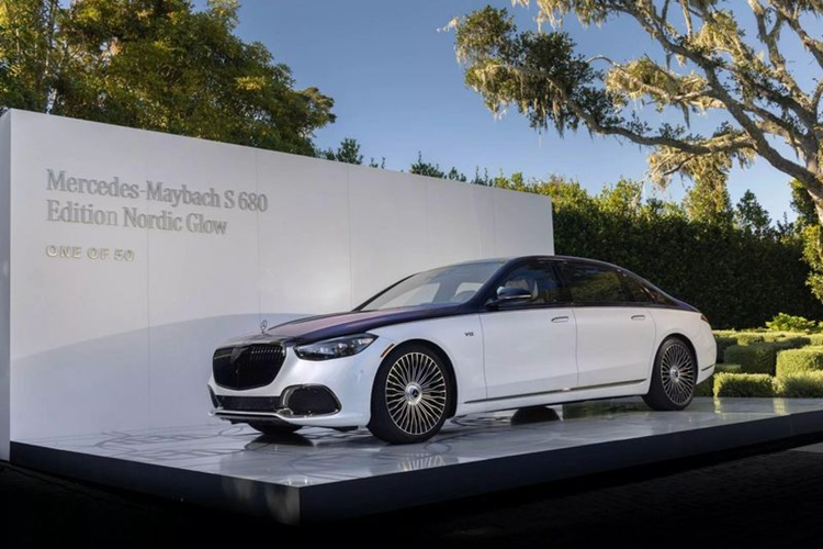 Tại triển lãm Pebble Beach thuộc Tuần lễ xe hơi Monterey 2024 diễn ra ở Mỹ, Mercedes-Benz đã chính thức công bố mẫu xe phiên bản giới hạn Mercedes-Maybach S 680 Edition Nordic Glow siêu sang.