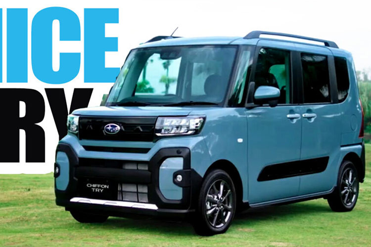 Tại thị trường Nhật Bản, khách hàng mua Subaru Chiffon Try có thể lựa chọn màu sơn ngoại thất từ các màu sắc nổi bật như Lake Blue Metallic, Forest Khaki Metallic hoặc các tùy chọn hai tông màu khác nhau giúp chiếc xe mang đậm phong cách cá nhân và mang đến sự mới mẻ cho người sử dụng.