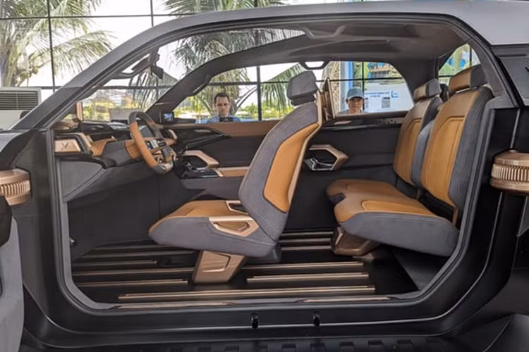 Vinfast VF Wild hoàn toàn mới thuộc phân khúc xe bán tải cỡ trung, có chiều dài tổng thể 5.324 mm và chiều rộng 1.997 mm.