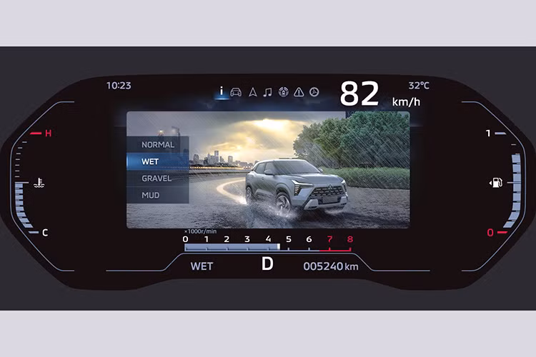 Thêm vào đó là tùy chọn hệ thống truyền động hybrid của Xpander HEV bao gồm một động cơ xăng chu trình Atkinson 1.6 lít và một động cơ điện, tổng cộng suất hệ thống là 114 mã lực và mô-men xoắn 255Nm.