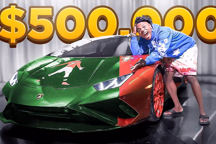 IShowSpeed se cuoi Lamborghini Huracan tai Gumball 3000 o Viet Nam