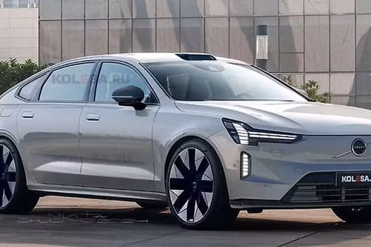 Dựa vào hình ảnh teaser được Volvo công bố, các hoạ sỹ đã nhanh chóng tung ra bản phác hoạ thiết kế của mẫu ES90. Nhìn hình ảnh có thể thấy mẫu sedan điện Volvo ES90 có đèn pha tương tự đèn pha của mẫu SUV chạy điện đầu bảng EX90.