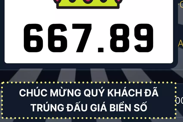 Tuy nhiên, ở dưới bình luận, chính chủ cũng lên tiếng đó là biển số của tỉnh Phú Thọ, và không đăng ký được cho xe tải, nên chỉ có thể là 19A, như vậy, biển số mà anh Hoàng Anh vừa mới trúng đấu giá là biển số 19A-667.89 cho Porsche 911 Dakar với số tiền 810 triệu đồng.