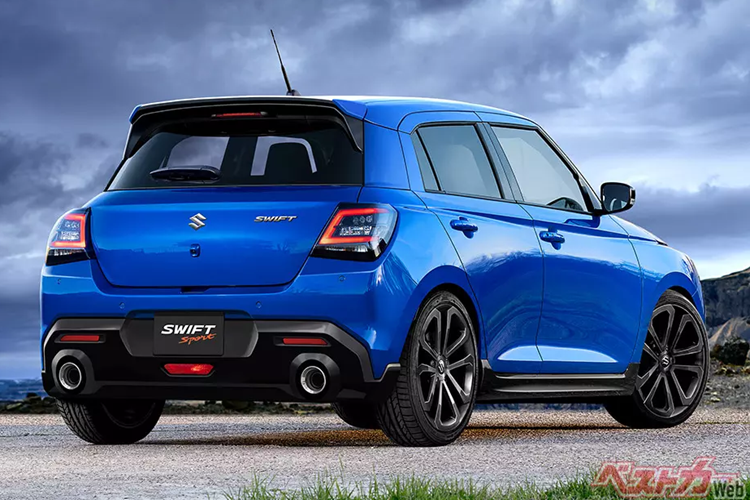 Động cơ xăng của Suzuki Swift Sport 2025 trên thực tế được bê nguyên từ thế hệ cũ sang. Động cơ này kết hợp với công nghệ mild hybrid 48V mới, tạo ra công suất tối đa 150 mã lực và mô-men xoắn cực đại 240 Nm. Mô-tơ điện nhỏ của xe bổ sung sức mạnh 15 mã lực và 59 Nm.
