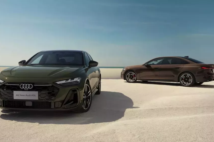 Đây là biến thể bốn cửa thực sự duy nhất của A5 và trên thực tế, thay thế cho A4L trục cơ sở dài. Với chiều dài tổng thể là 4.902 mm và chiều dài cơ sở kéo dài là 2.965 mm, A5L dài hơn 73 mm so với người anh em tiêu chuẩn của nó.