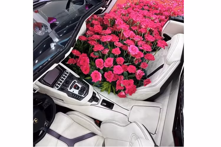 Siêu xe Lamborghini Aventador LP700-4 mui trần sử dụng khối động cơ V12, dung tích 6.5 lít, mạnh mẽ, sản sinh công suất tối đa 700 mã lực tại vòng tua máy 8.250 vòng/phút và mô-men xoắn cực đại 690 Nm tại vòng tua máy 5.500 vòng/phút.