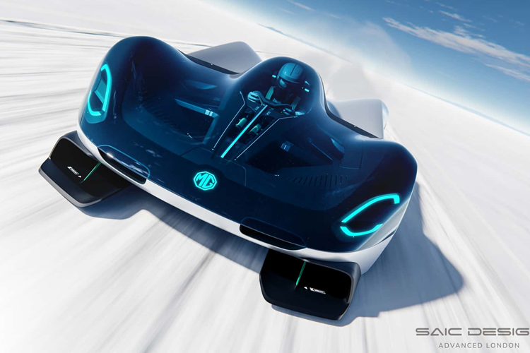 Mẫu Concept điện MG EXE181 sở hữu thiết kế với hình dạng giọt nước góp phần tạo ra hệ số cản thấp đáng kể chỉ 0,181, tốt hơn so với hệ số cản 0,199 của Volkswagen XL1 và tất cả những mẫu xe thương mại.