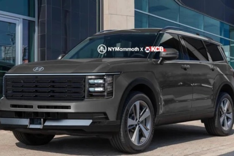 Mặc dù được ngụy trang kín mít nhưng không khó để nhận ra thiết kế tổng thể của Hyundai Palisade 2025 mới vuông vắn hơn đáng kể. Phần đầu lẫn đuôi xe có thể quan sát được giao diện gần như vuông góc với mặt đất.