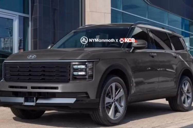 Mặc dù được ngụy trang kín mít nhưng không khó để nhận ra thiết kế tổng thể của Hyundai Palisade 2025 mới vuông vắn hơn đáng kể. Phần đầu lẫn đuôi xe có thể quan sát được giao diện gần như vuông góc với mặt đất.
