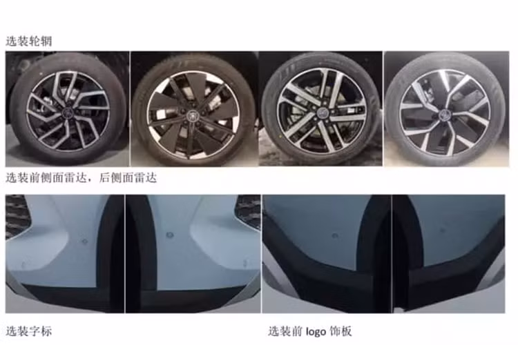 BYD Song L DM-i sử dụng bánh xe 18 inch đi kèm lốp có kích thước sẽ là 225/60 hoặc loại mâm 19 inch cùng lốp 235/50 và xe nặng từ 1930 đến 2000 kg. Ảnh chụp nội thất mới nhất của BYD Song L DM-i cho thấy xe có điểm tương đồng với Qin L DM-i.