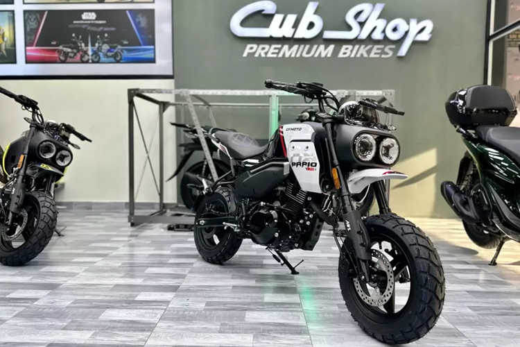 CFMoto có lẽ vẫn còn là thương hiệu khá xa lạ với người Việt. Được thành lập vào năm 1989, CFMoto là nhà sản xuất động cơ, mô-tô, xe chạy mọi địa hình, xe 4 bánh và du thuyền đến từ Trung Quốc. Tham gia thị trường Việt Nam, thương hiệu xe máy Trung Quốc đã cho ra mắt CFMoto Papio 125 XO2 2024 mới.