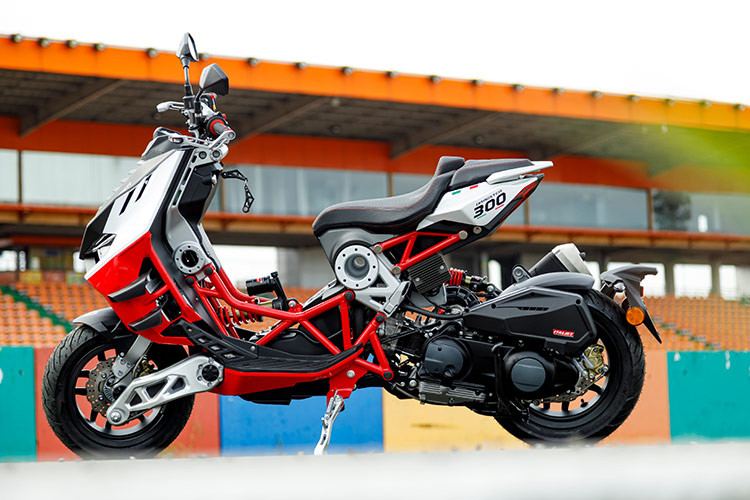 Italjet là thương hiệu xe máy có trụ sở tại Bologna (Ý), thành lập năm 1960. Người sáng lập thương hiệu này Leopoldo Tartarini, một tay đua xe máy chuyên nghiệp nổi tiếng giai đoạn những năm 1950. Tất cả các sản phẩm của hãng đều mang thiết kế hầm hố, thể hiện vẻ đẹp cơ khí.