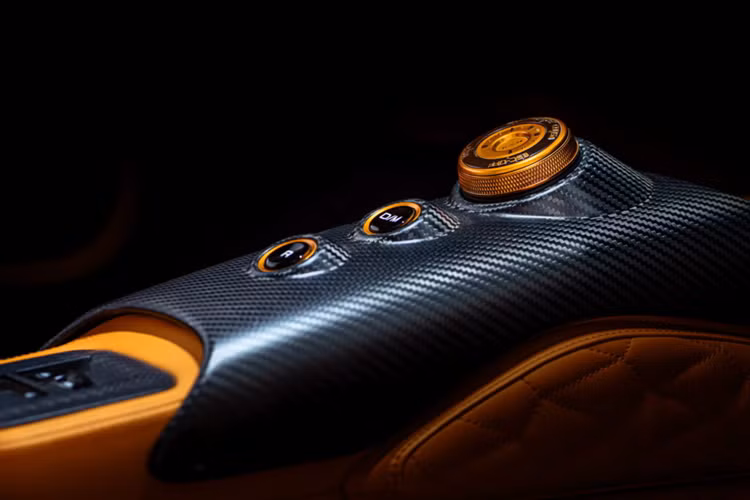 Khoang nội thất của MCX Pergusa có thể được cá nhân hóa theo đúng sở thích của chủ sở hữu và cũng tương tự những mẫu xe độ khác của mỗi chiếc Mansory. Phiên bản này được trang bị khoang nội thất được bọc da màu cam và đen ở cả chỗ để chân và thảm sàn.