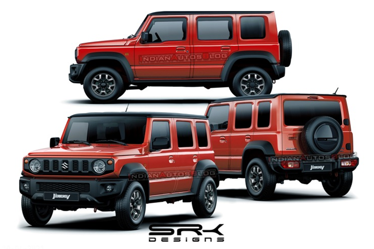 Suzuki Jimny 5 cửa đã lần đầu tiên trình làng ở Ấn Độ vào đầu năm nay. Xe dành cho thị trường Philippines sẽ được nhập khẩu nguyên chiếc từ Ấn Độ. Để tương xứng với giá bán cao hơn, Suzuki Jimny 5 cửa sở hữu kích thước lớn hơn phiên bản 3 cửa với chiều dài x rộng x cao lần lượt 3.985 x 1.645 x 1.720 mm và chiều dài cơ sở 2.590 mm.