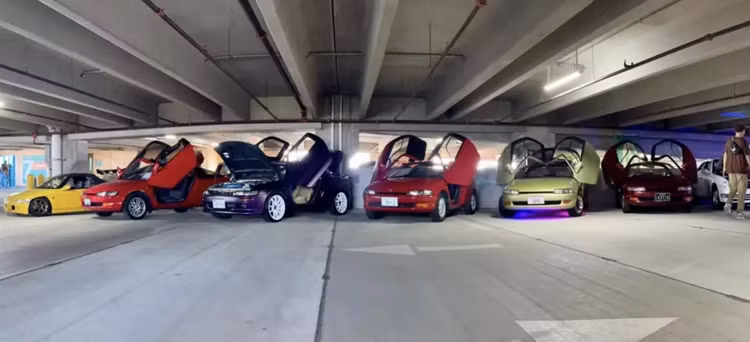 Toyota Sera doc la trong dan gan nghin chiec xe JDM tai Thai Lan