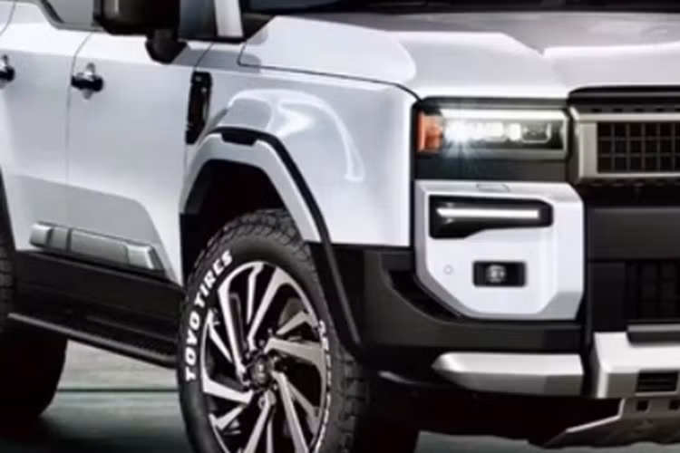 Ngoài ra, xe còn có cánh gió sau, đèn sương mù LED và cửa hậu cải tiến. Khách hàng mua xe SUV Toyota Land Cruiser Prado 2024 độ Modellista còn được thay mâm xe tiêu chuẩn bằng loại hợp kim 20 inch Wing Dancer đi kèm lốp đa địa hình Toyo Open Country.