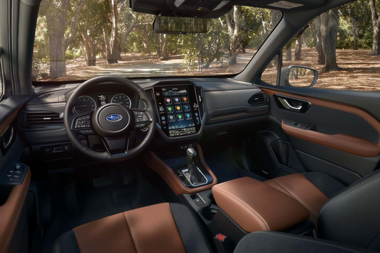 Biến thể điện khí hóa của Forester có động cơ Hybrid kế thừa công nghệ của Toyota và thương hiệu cũng tiết lộ đây chính là chiếc xe hybrid HEV đặc biệt của Subaru có động cơ đặt ngang.