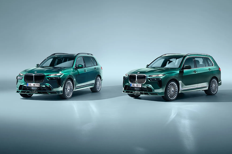 Alpina mới đây đã hé lộ phiên bản XB7 nâng cấp nhẹ mang trên mình logo Manufaktur. Chiếc SUV hiệu năng cao BMW Alpina XB7 Manufaktur 2025 mới này được trang bị mâm xe cá nhân hoá, khoang nội thất bọc da nhiều hơn và nhiều lựa chọn cá nhân hóa hơn.