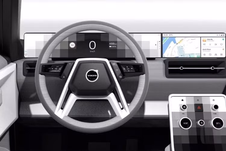 Không giống như màn hình thông tin giải trí của các sản phẩm Volvo hiện đại, 240 sử dụng buồng lái kỹ thuật số thông thường và mỏng hơn nhiều, được sắp xếp theo chiều ngang và nhấn mạnh bằng các nút điều khiển vật lý.