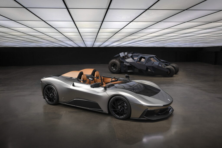 Automobili Pininfarina tới đây sẽ trưng bày chiếc siêu xe B95 Gotham đầu tiên trong số 4 chiếc Hypercar lấy cảm hứng từ bộ phim Batman tại Tuần lễ Xe hơi Monterey ở California.