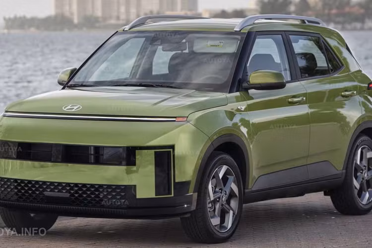 Do đó, các hoạ sỹ của kênh AutoYa đã phác hoạ hình ảnh thiết kế của Hyundai Venue 2025 mới phiên bản Mỹ sắp ra mắt. Dự kiến, Hyundai Venue 2025 sẽ được thay đổi đáng kế thiết kế ngoại thất, đặc biệt là ở phần đầu và đuôi xe.