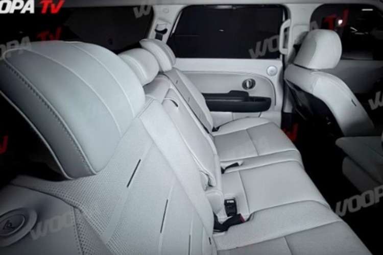 Ở thế hệ mới, Palisade có thêm cấu hình 9 chỗ ngồi với cụm điều khiển trung tâm kiêm ghế ngồi đặt giữa ở hàng ghế trước. Hàng ghế thứ hai là dạng băng ghế liền với các cụm phím điều chỉnh điều hòa bố trí trên trần xe cùng hai cửa sổ trời mang lại không gian thoáng đãng.