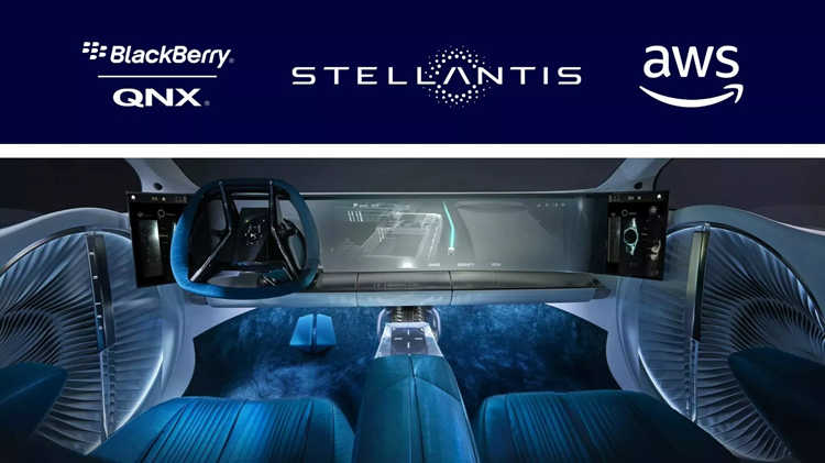 Stellantis dung phan mem BlackBerry QNX phat trien buong lai ao oto
