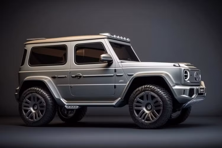 Mercedes-Benz G-Class mini thuan dien se ra mat nam 2026-Hinh-2