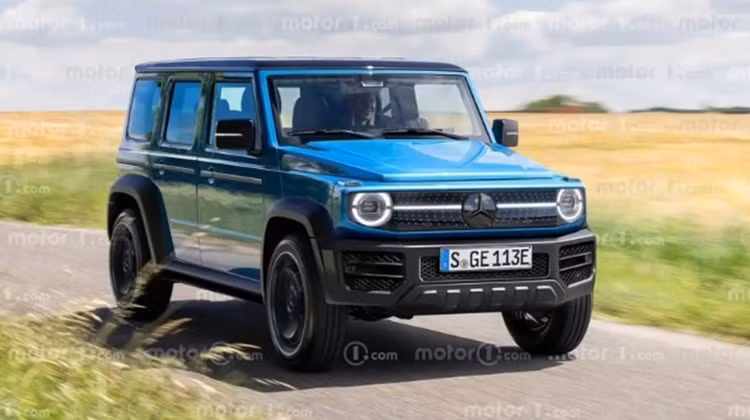 Mercedes-Benz G-Class mini thuan dien se ra mat nam 2026