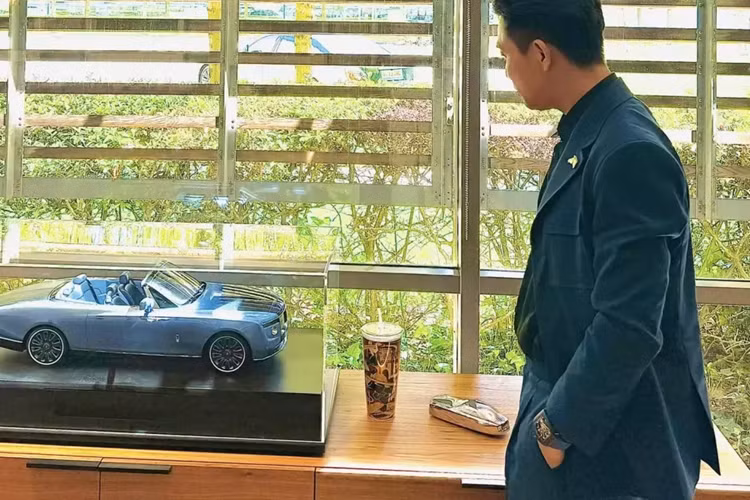 Khác với những chiếc xe Rolls-Royce mà Minh Nhựa sở hữu trước đó được mệnh danh "uống xăng như nước lã", mẫu xe Spectre có mức tiêu thụ xăng 0 lít/100 km, lý do vì nó là 1 mẫu xe thuần điện.