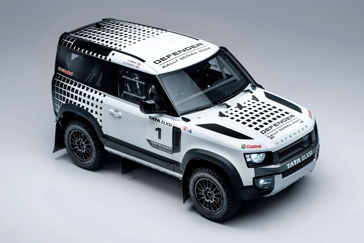Trong năm 2024, chiếc xe SUV Land Rover Defender 90 Rally bản đua sẽ cùng các đội thi đấu trong các giải đua Defender Rally Series UK, Defender Rally Series European Baja Championship, Balkan Rally-Raid Experience...