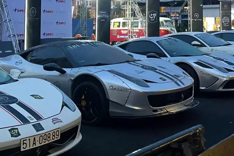 Được mua cách đây 2 năm, nhưng đến sự kiện siêu xe lớn nhất thế giới, Gumball 3000 2024 mới diễn ra ở Việt Nam trong tháng 9 này, chiếc Ferrari 458 Italia Liberty Walk của Đặng Lê Nguyên Vũ mới xuống núi để lần đầu xuất hiện công khai.