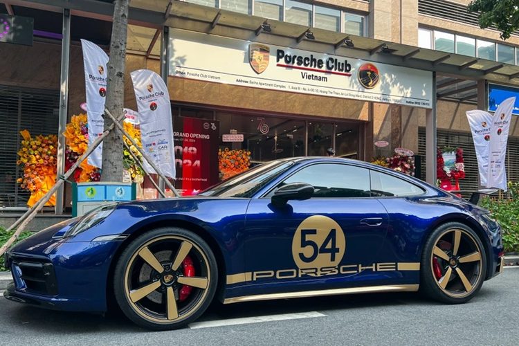 Dan xe Porsche hang hiem cung sieu xe chuc ty 