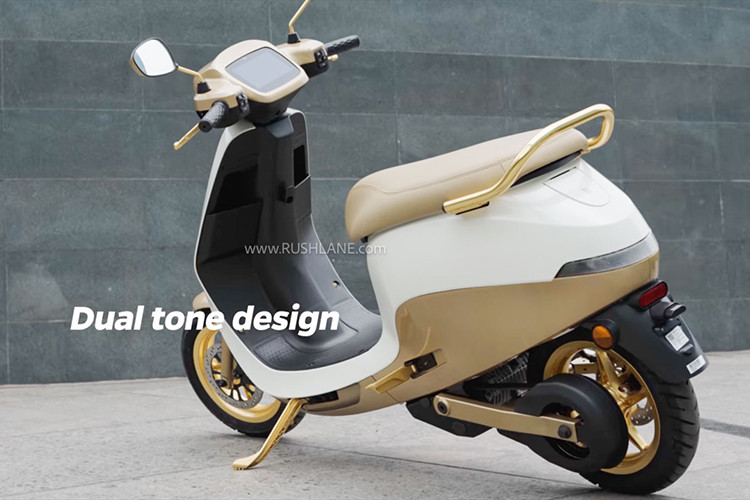 Với doanh số khủng lần này, Ola hiện là hãng xe máy điện bán chạy nhất tại Ấn Độ. So với bản tiêu chuẩn, mẫu xe ga S1 Pro Sona Edition sở hữu thiết kế sang trọng và ấn tượng hơn.