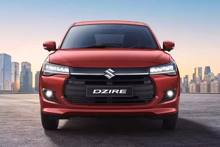 Mẫu xe sedan Suzuki Dzire 2025 có chiều dài 3.995 mm với chiều dài cơ sở 2.450 mm, các thông số giống hệt với mẫu xe trước đó . Ở phía trước, đèn pha LED góc cạnh và lưới tản nhiệt lớn hơn mang lại cho xe vẻ ngoài nghiêm túc hơn, loại bỏ các đặc điểm dễ thương của Swift hatchback.