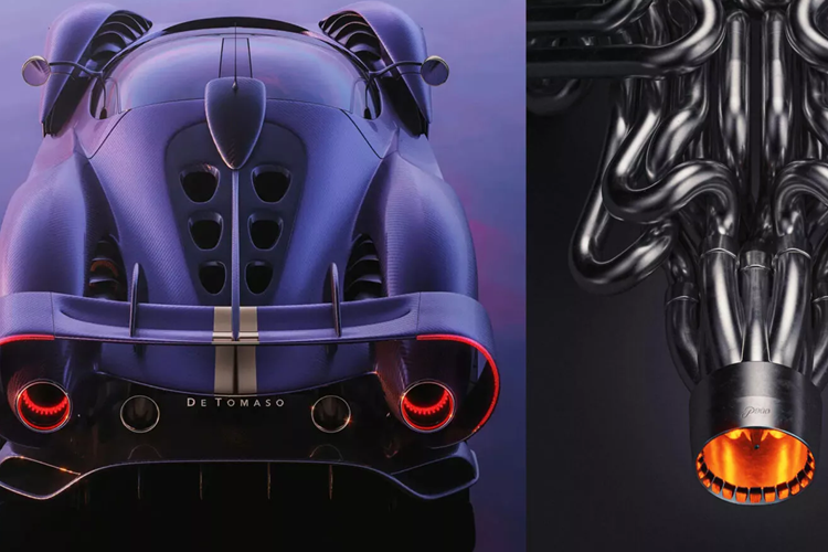 Hiện tại, hệ thống xả này được sử dụng cùng với phiên bản sử dụng khối động cơ V12 của xe.