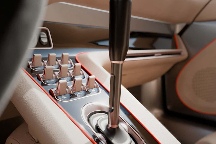 Thân xe được làm bằng vật liệu sợi carbon và thiết kế này là tác phẩm của Florian Flatau ở California, người trước đây đã từng làm việc với Singer.