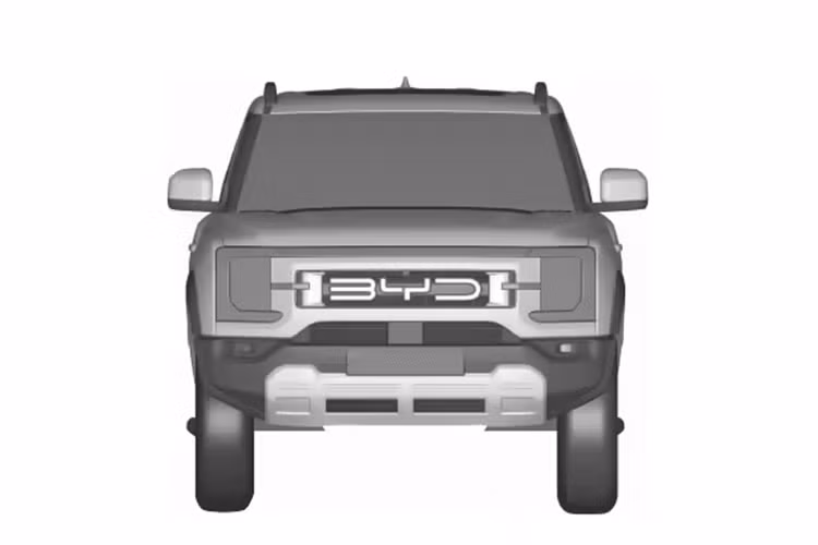 Đèn pha phía trước ôm theo một cụm đèn LED đôi bố trí theo chiều dọc, được bao quanh bởi đèn chạy ban ngày LED hình chữ C kết nối liền mạch khắp mặt trước, nhìn hao hao đèn pha của Ford-F150.