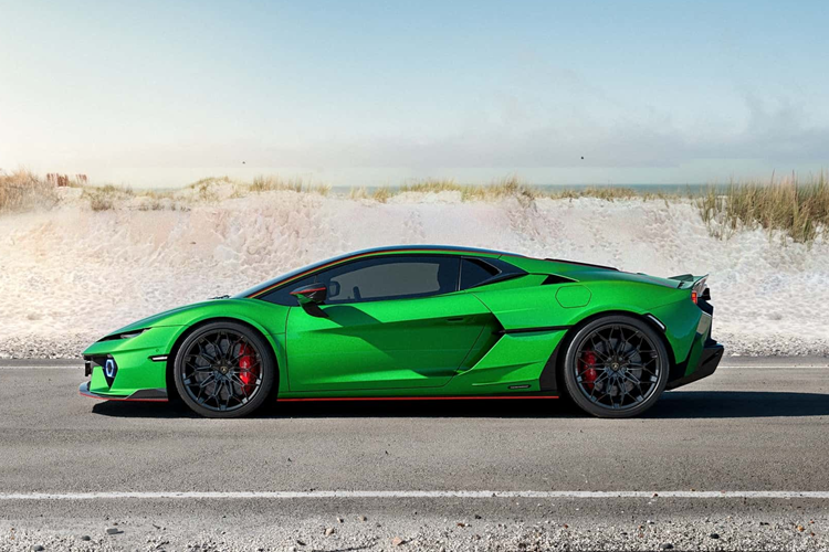 Sử dụng Gói Carbon sẽ giảm thêm trọng lượng tổng thể của xe khi sử dụng carbon trên bộ khuếch tán phía sau, nắp gương và cửa hút gió bên. Đồng thời xe cũng được trang bị phần khung gầm nhẹ mới.