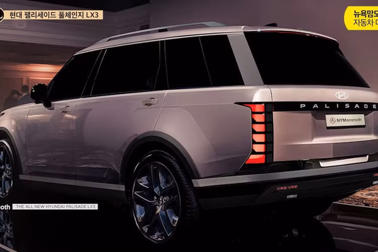 Mẫu xe SUV Hyundai Palisade 2026 có thiết vuông vắn, rất “bóng bẩy” với phong cách được lấy cảm hứng từ Santa Fe hoàn toàn mới của Hyundai. Hyundai Palisade 2026 - có tên mã LX3, sẵn sàng tiếp nối thành công của những mẫu xe tiền nhiệm với thiết kế vừa mới mẻ vừa quen thuộc.