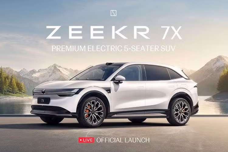 Zeekr 7X tu 752 trieu dong, co ghe tui khi rieng cho khach 