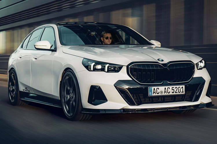 AC Schnitzer cũng đem đế cho xe tùy chọn nâng cấp với bộ lò xo mới và spacer cho BMW 5 Series và i5.